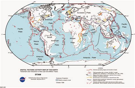 Fault Line Map United States