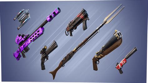 Where To Find All Exotic & Mythic Weapons In Fortnite Season 5