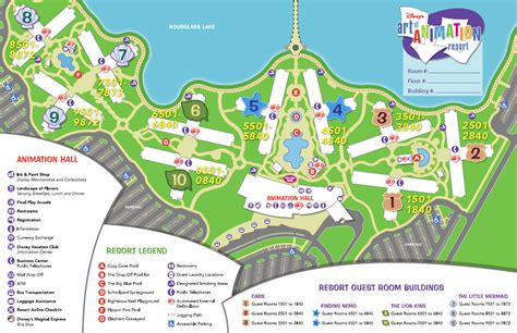 Disney’s Art of Animation Resort map - Photo 1 of 1