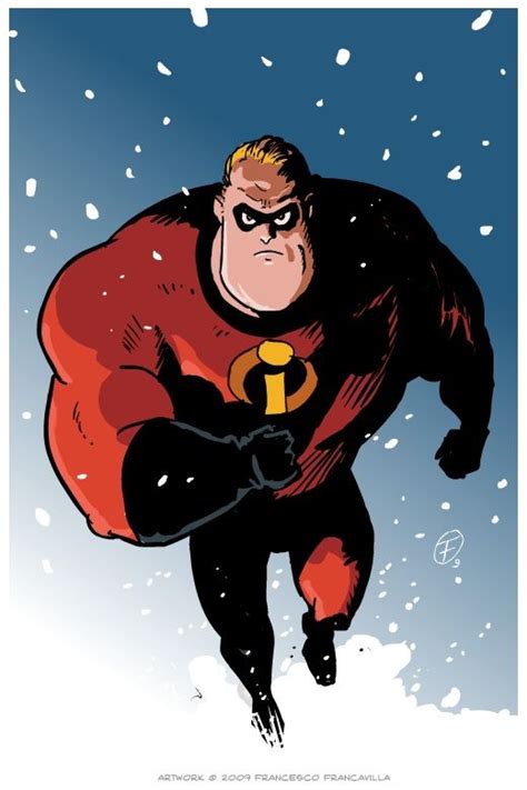 "Mr. Incredible" by Francesco Francavilla. | The incredibles, Disney ...