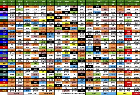 Free Printable Nfl Schedule 2023 2024 Season