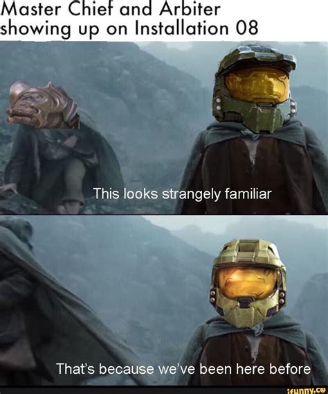 Master Chief cmd Arbiter showing up on Installation 08 - ) | Halo funny ...