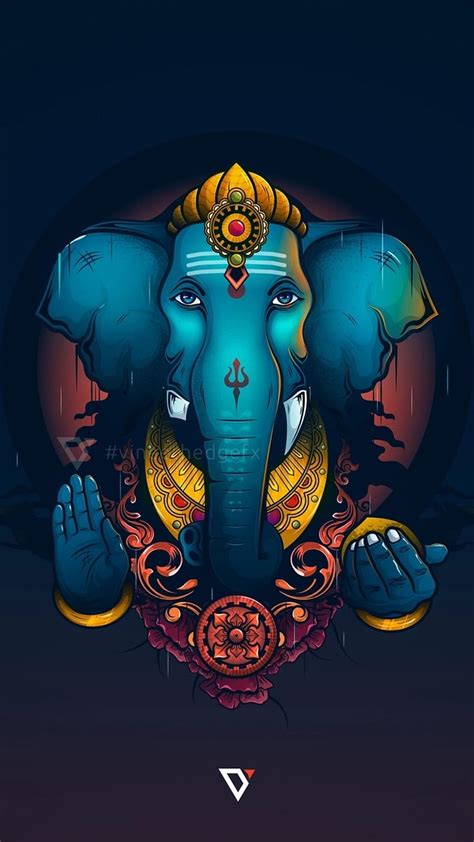 3d Ganesh, Beautiful Painting, ganpati HD phone wallpaper | Pxfuel