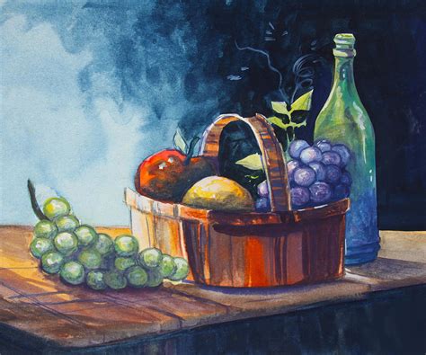 Watercolor Painting Fruit Still Life at GetDrawings | Free download