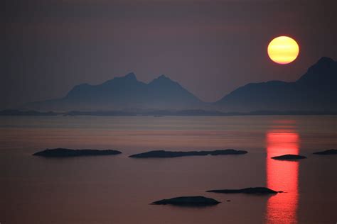 Midnight Sun Timelapse in Bodø, Norway | Midnight sun, Sunset, Sun