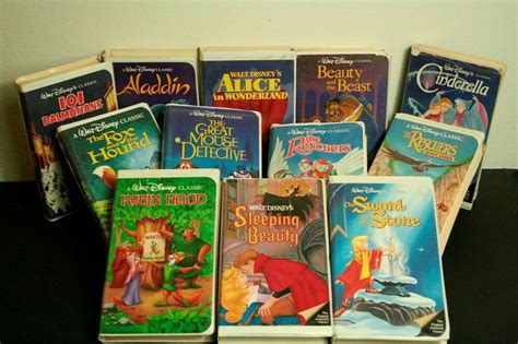 Walt Disney Black Diamond Classics VHS Movies Tapes Lot of 12 #Disney ...