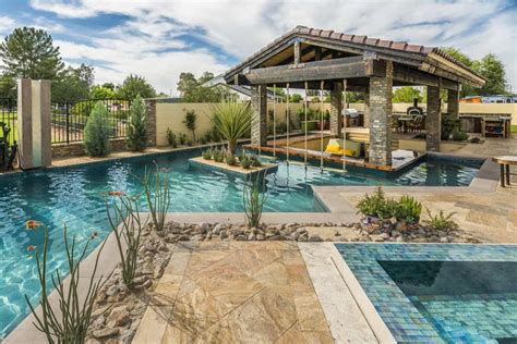 gilbert arizona luxury pool and gourmet outdoor kitchen 9 | Premier ...