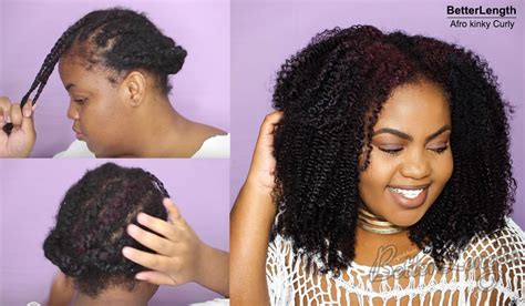 How to Protective Style using Textured Clip Ins | BetterLength Hair