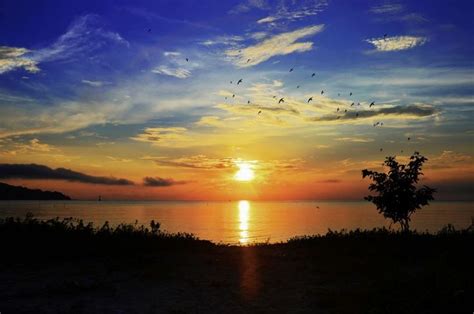 Sunrise at Pantai Tanjung Lumpur | Places to visit, Sunrise, Visiting