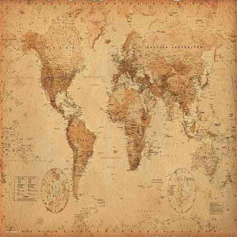 World Map Poster | 10zon