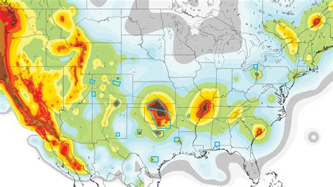 Fault Line Map Of America - Allyce Maitilde