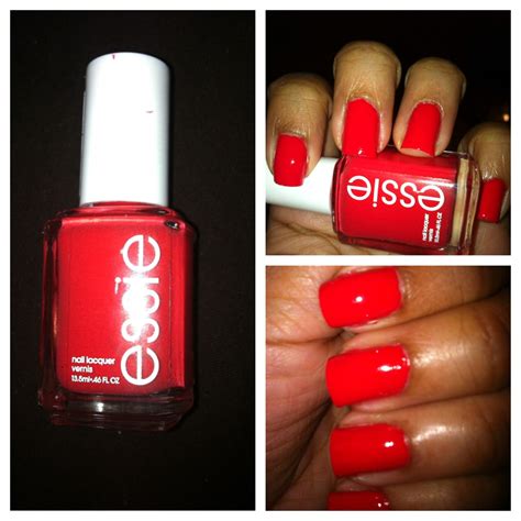 Posts about neon red nail polish on Tavi's Trends | Red nails, Nails ...