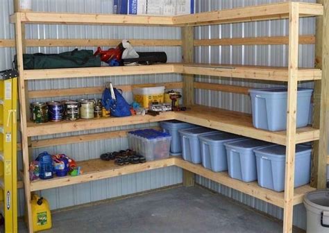 20+30+ Diy Garage Corner Shelves – HOMYRACKS