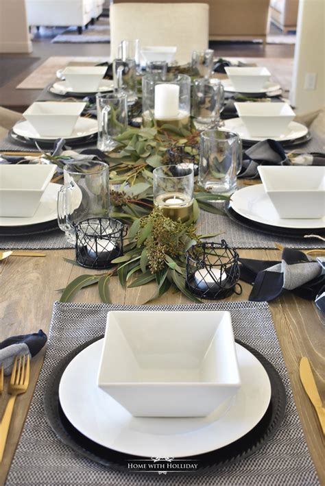 Masculine Dinner Party Ideas - Home with Holliday