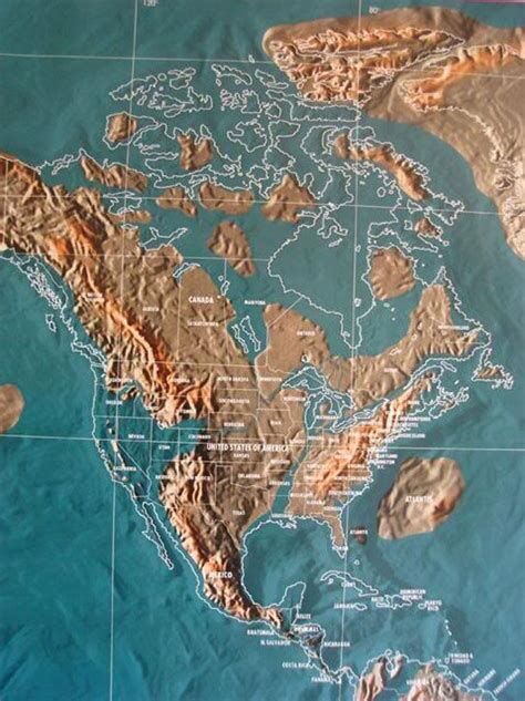 Edgar Cayce Future Map Of The United States | Map Of the United States