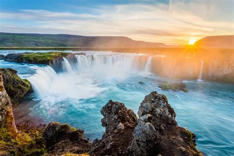 Iceland's Spectacular Godafoss Waterfall | Camping in Iceland