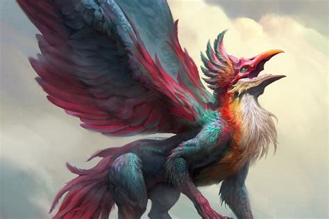 Griffins Mythical Creatures Wallpaper