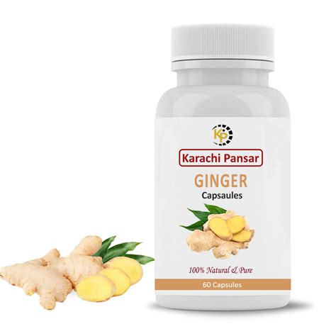 Ginger Capsules - Karachi Pansar