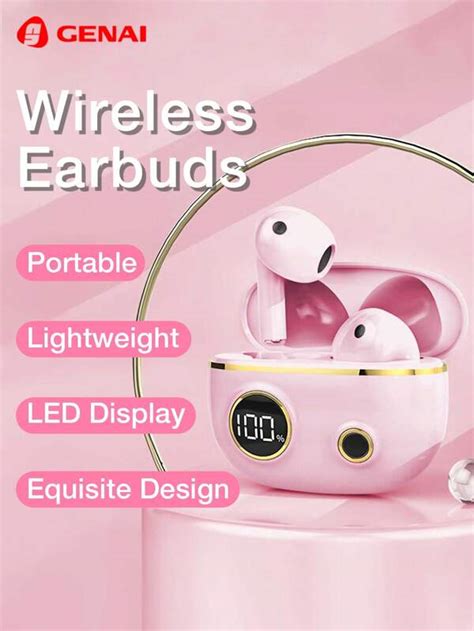 Genai APRO8 Wireless Earbuds BT5.0 Earbuds TWS Wireless Headphones with ...