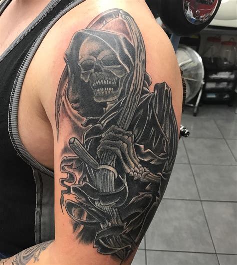 95+ Best Grim Reaper Tattoo Designs & Meanings - (2019)