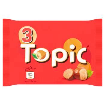 Topic Chocolate Bars Multipack 3 x 47g - From LONDIS FERME PARK ROAD in ...