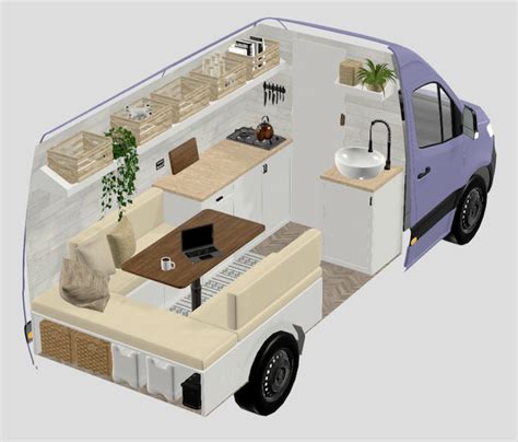 Creating a Camper Van Layout: The Ultimate Step-By-Step Guide — vanspace 3D