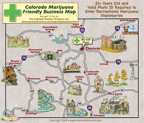 Colorado Recreational Dispensary Map – Verjaardag Vrouw 2020