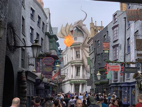 Diagon Alley Harry Potter Universal Studios Orlando Map