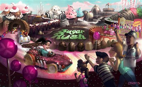 Sugar Rush Concept Art