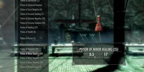 Every Skyrim Potion Recipe & Ingredients