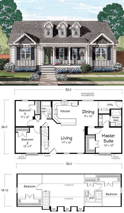 Cape Cod Addition Floor Plans - floorplans.click