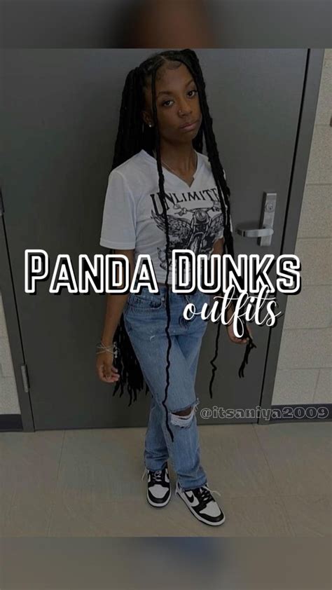 Panda Dunks Outfit Ideas | Dunks outfit, Panda outfit, Cute everyday ...