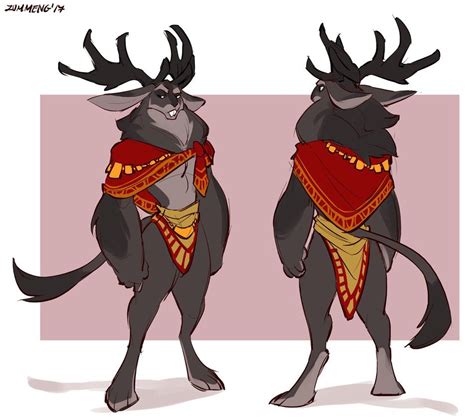 Jack - Jackalope Design by https://zummeng.deviantart.com on ...