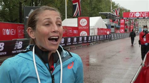 Sara Hall Shocked By London Marathon Runner-Up Finish