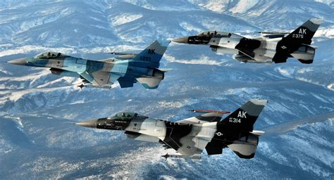 18th Aggressor Squadron F-16s : aviation