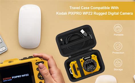 Amazon.com : Supmay Hard Protective Case for Kodak PIXPRO WPZ2 Rugged ...