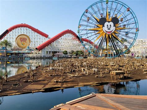 PHOTOS: 'World of Color' Fountains Uncovered for Refurbishment at ...