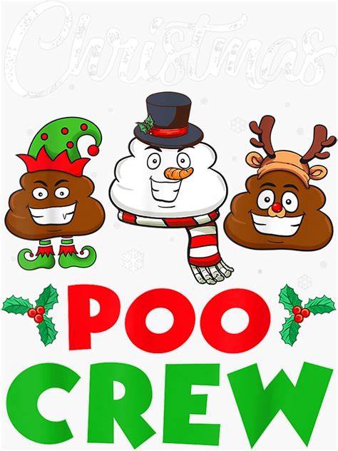 Christmas Poo Crew Svg Christmas Poop Emoji Svg Poop Rudolph Svg ...