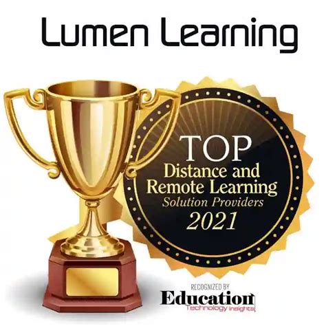 Lumen Learning | Top Distance and Remote Learning Solution Company-2021