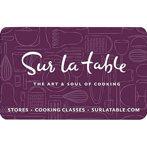 Sur La Table $50 Gift Card Email Delivery (67522B5000) | Staples