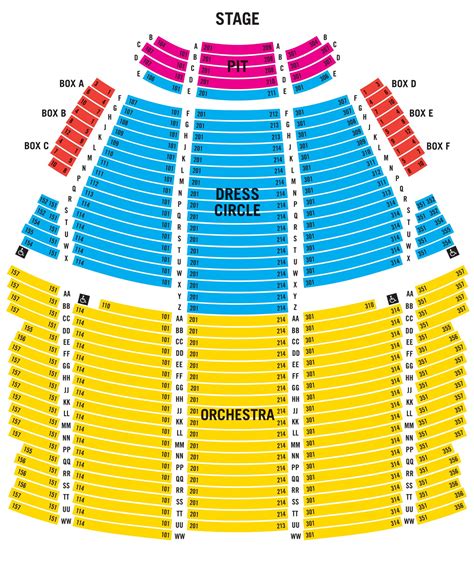 KeyBank State Theatre Seating Chart | Playhouse Square