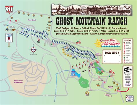 Ghost Mountain Ranch Park Map - Ghost Mountain Ranch RV Park