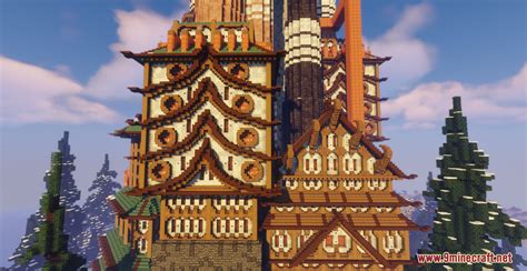 Steampunk Castle Map (1.19.2, 1.18.2) - Special Castle Design - Mc-Mod.Net