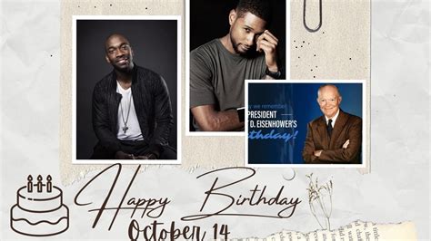 Happy Birthday: October 14th – Famous Bdays - BdayPics.com