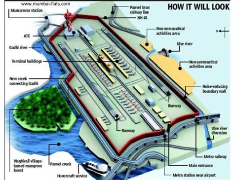 Navi Mumbai Airport Map