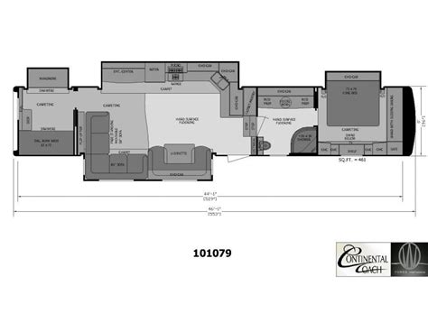 2 Bedroom 2 Bath 5th Wheel Floor Plans | Home Inspiration