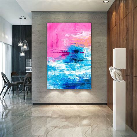 Large Abstract Painting, Original Canvas Art, Contemporary Wall Art ...