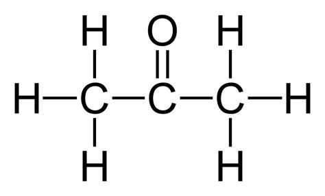 Acetone Formula (C3H6O) - Structural and Organic Formula of Acetone ...