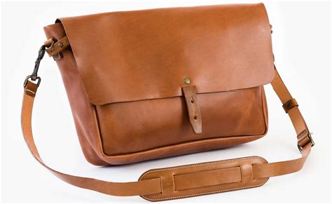 You Might Go Postal for This Leather Vintage Messenger Bag