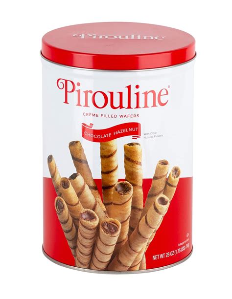 Amazon.com : Pirouline Rolled Wafers, Chocolate Hazelnut, 28 Ounce ...